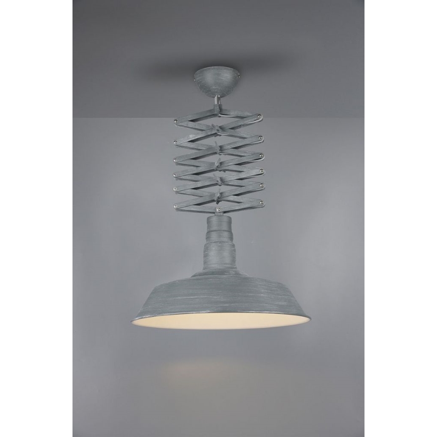 Trio - Lampa wisząca z reg. wysokości DETROIT 1xE27/42W/230V