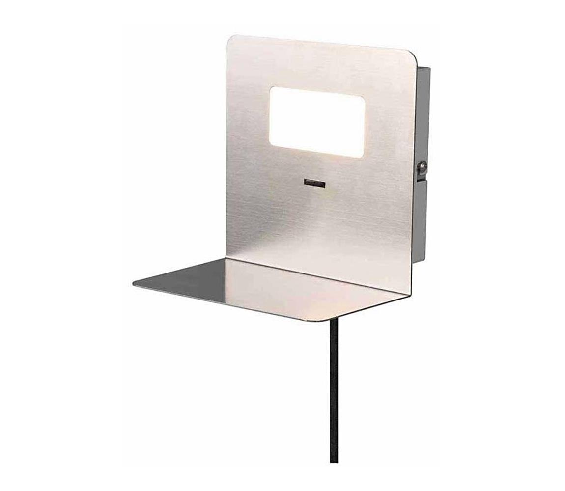 Trio - LED Kinkiet z półką ALOFT LED/3W/230V + USB port