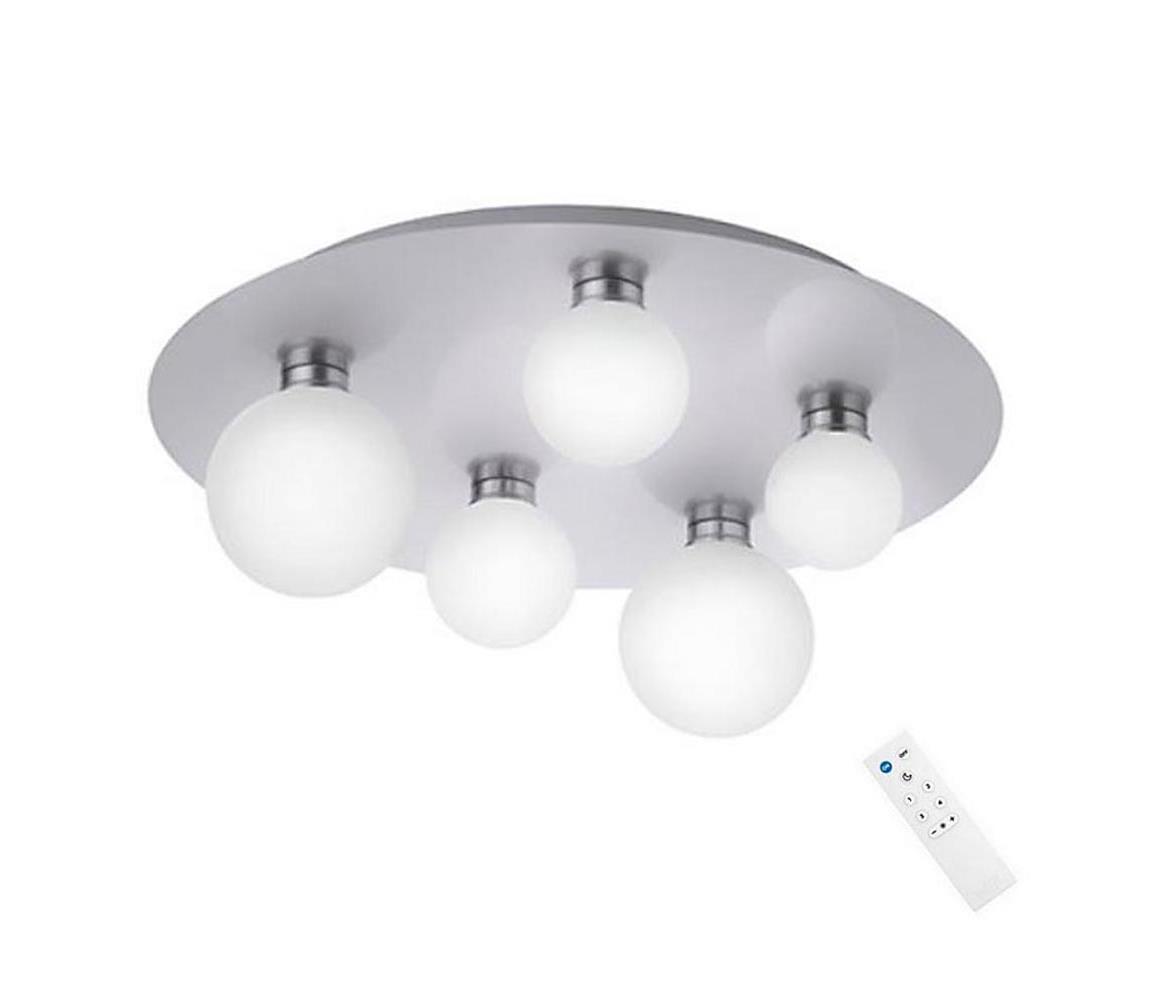 Trio - LED RGB Ściemniany plafon DICAPO 5xLED/3W/230V 3000-5000K + pilot