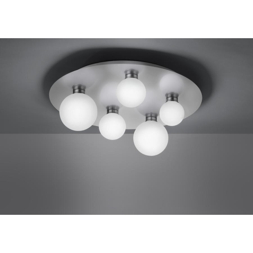 Trio - LED RGB Ściemniany plafon DICAPO 5xLED/3W/230V 3000-5000K + pilot