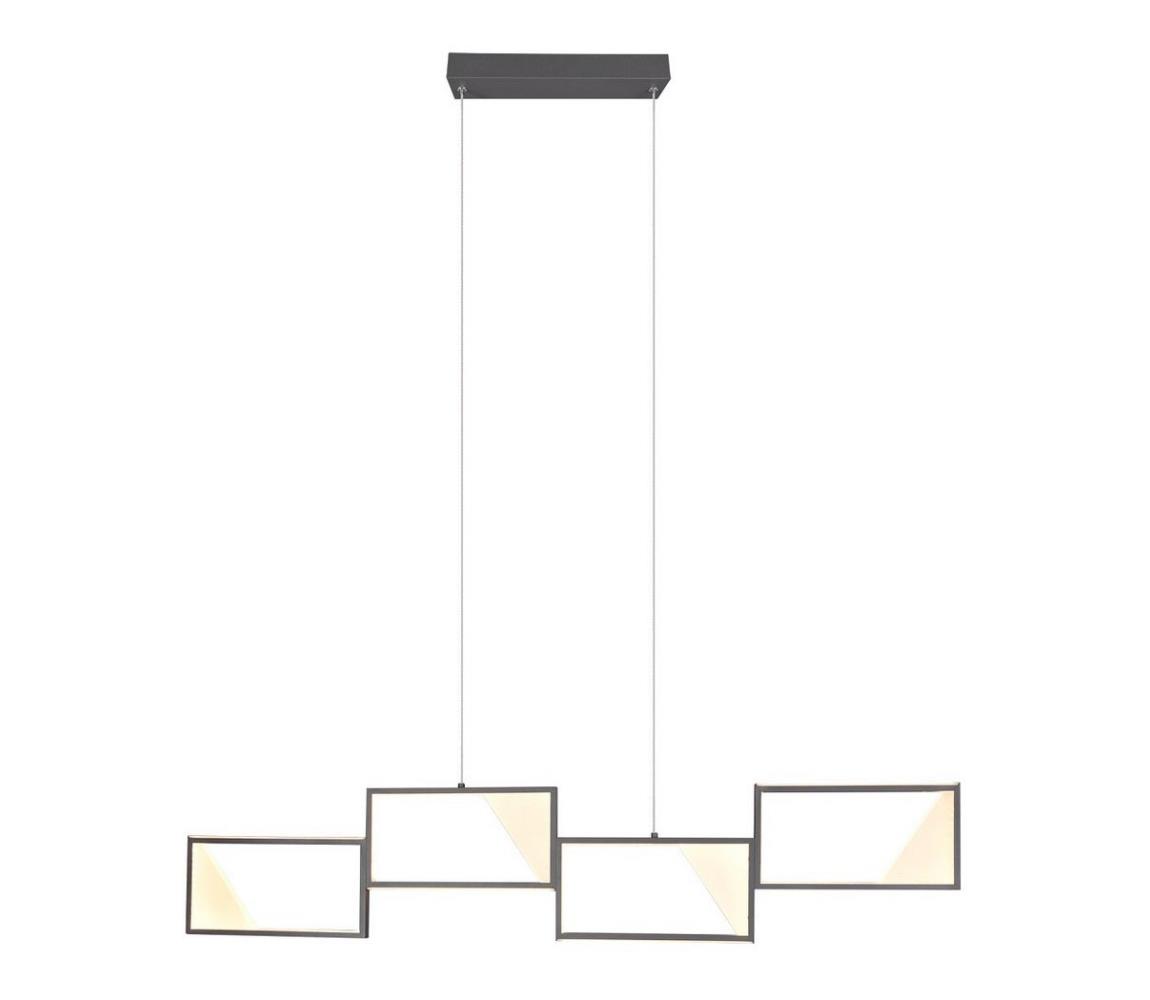 Trio - LED Ściemnialny żyrandol na lince CAFU 4xLED/7W/230V