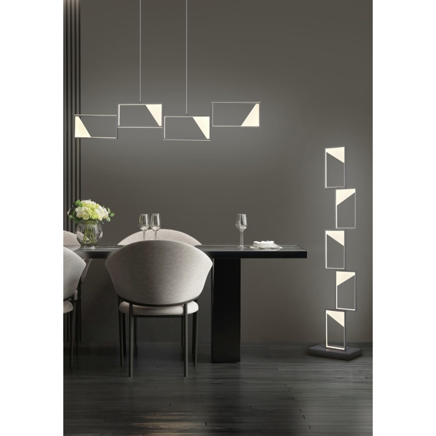 Trio - LED Ściemnialny żyrandol na lince CAFU 4xLED/7W/230V