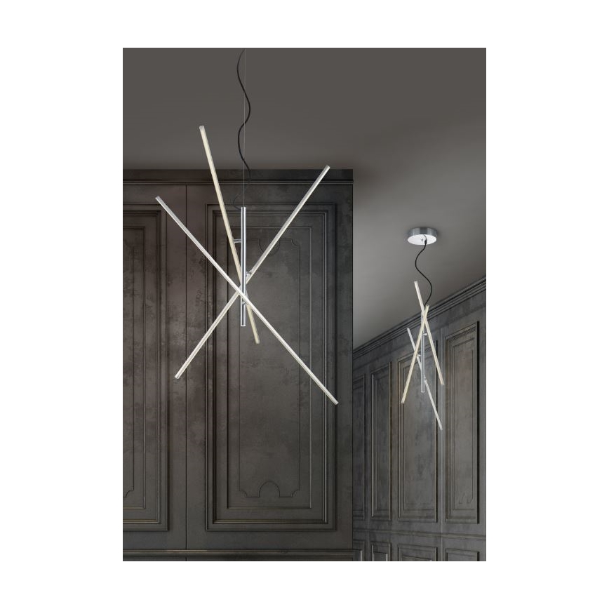 Trio - LED Ściemnialny żyrandol na lince TIRIAC 3xLED/8,5W/230V
