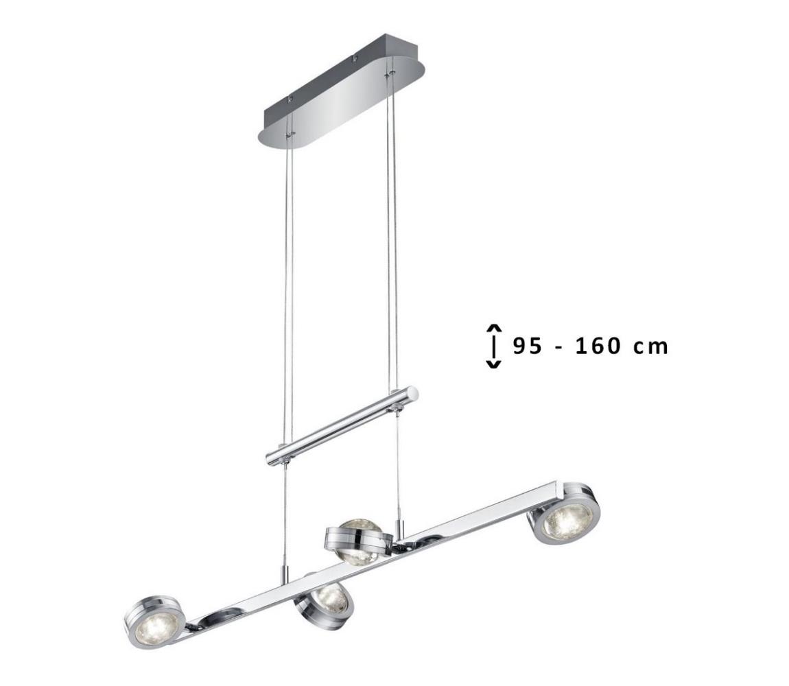 TRIO - LED Żyrandol na lince LENTIL 8xLED/2,3W/230V