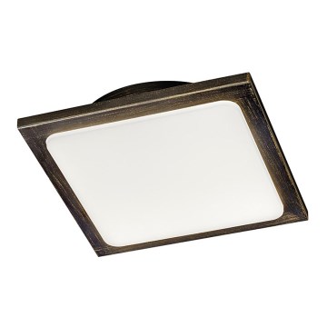 TRIO - ściemnialna lampa sufitowa LED DENVER LED/20W/230V patyna