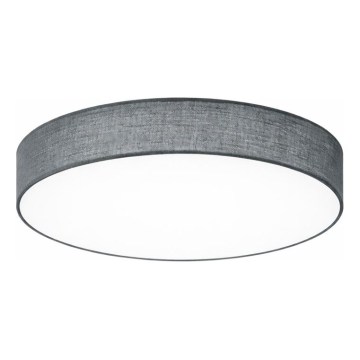 Trio - ściemnialna lampa sufitowa LUGANO LED/22W/230V 3000K śr. 40 cm szara