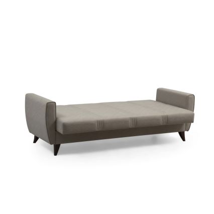Trzyosobowa rozkładana sofa KORFU beżowa