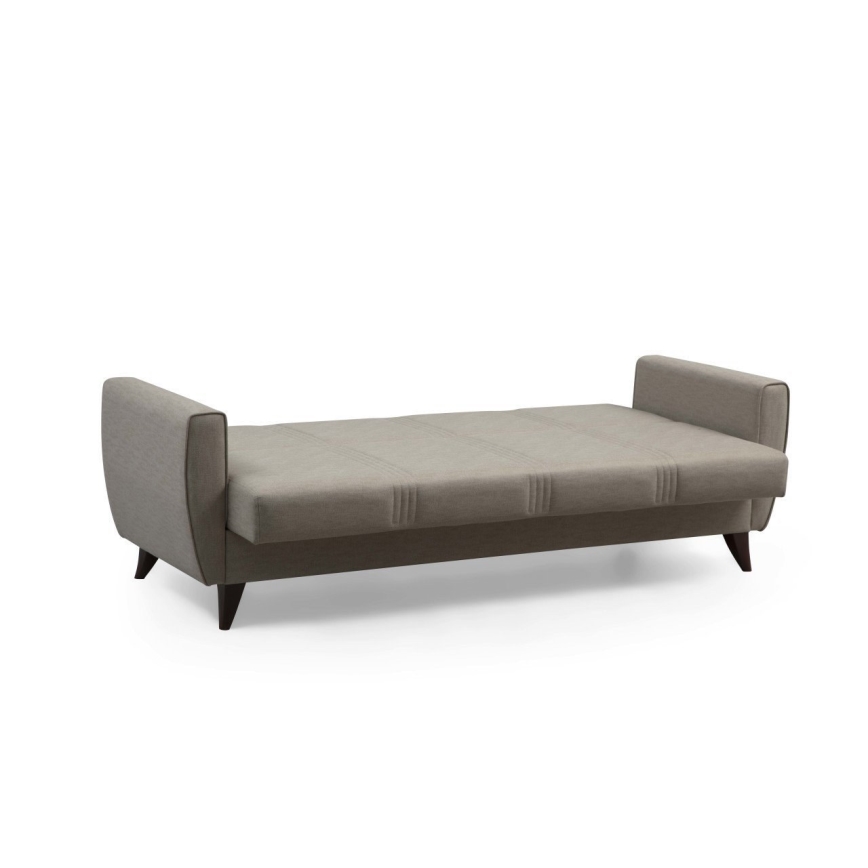 Trzyosobowa rozkładana sofa KORFU beżowa
