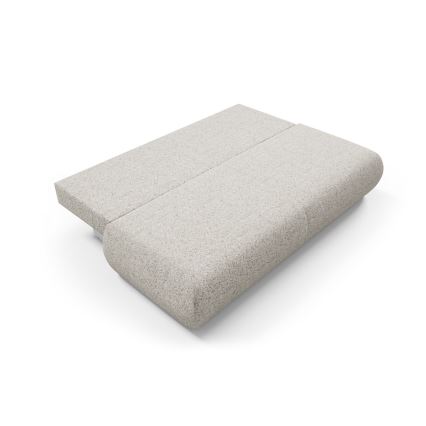 Trzyosobowa sofa rozkładana PRATO z pojemnikiem, beżowa