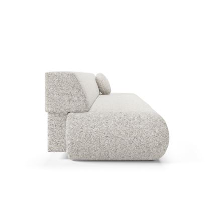 Trzyosobowa sofa rozkładana PRATO z pojemnikiem, beżowa