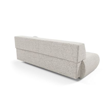 Trzyosobowa sofa rozkładana PRATO z pojemnikiem, beżowa