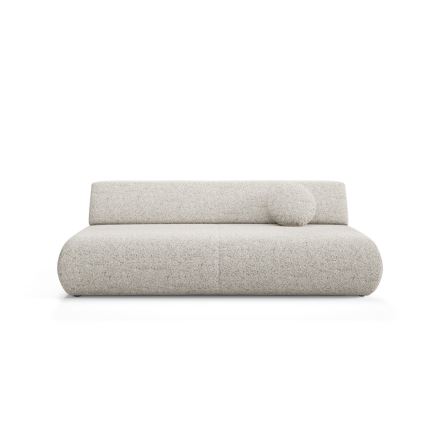 Trzyosobowa sofa rozkładana PRATO z pojemnikiem, beżowa