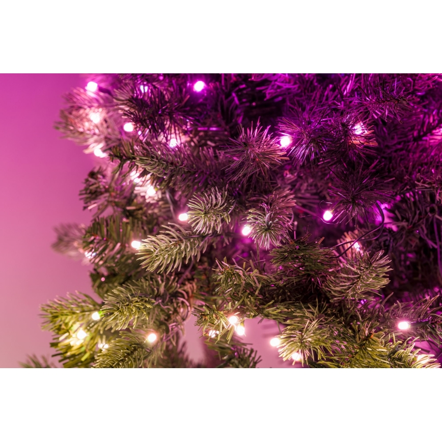 Twinkly - LED RGB Ściemnialny wieniec świąteczny 50xLED śr. 60 cm Wi-Fi