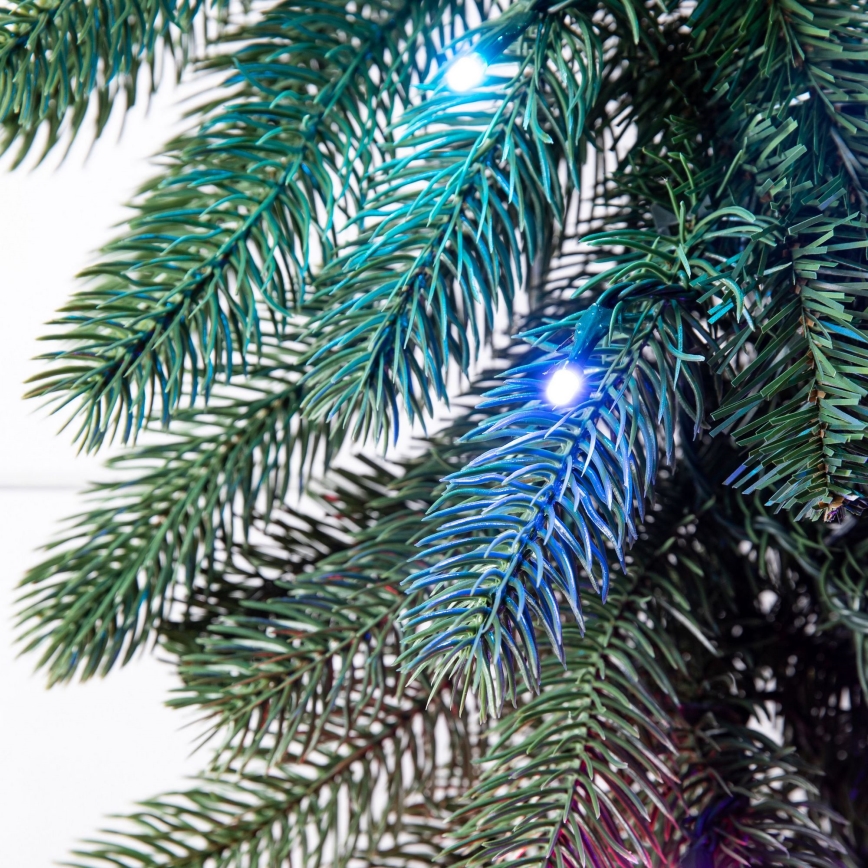 Twinkly - LED RGBW Świąteczna dekoracja GARLAND 50xLED 2,7 m Wi-Fi z możliwością ściemniania