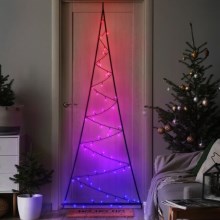 Twinkly - LED RGB Zewnętrzna choinka bożonarodzeniowa LIGHT TREE 70xLED IP44 Wi-Fi