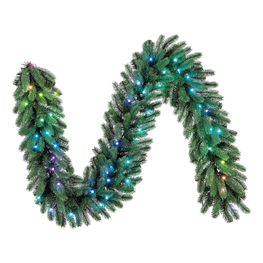 Twinkly - LED RGBW ściemnialna ozdoba świąteczna GARLAND 50 diod LED 2,7 m Wi-Fi