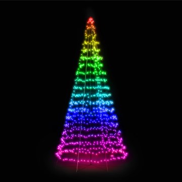 Twinkly - Przyciemniana choinka na zewnątrz LED RGBW LIGHT TREE 1000xLED 6 m IP44 Wi-Fi