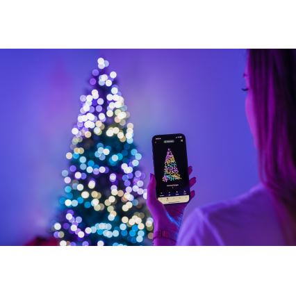 Twinkly - LED RGBW Świąteczna choinka TREE 435xLED 2,1 m Wi-Fi