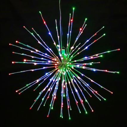 Twinkly - LED RGB Ściemnialna zewnętrzna poinsecja SPRITZER 200xLED IP44 Wi-Fi