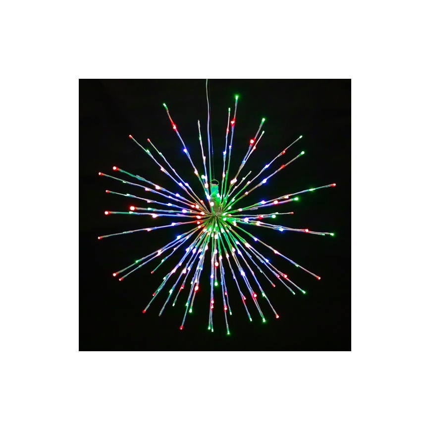 Twinkly - LED RGB Ściemnialna zewnętrzna poinsecja SPRITZER 200xLED IP44 Wi-Fi
