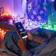 Twinkly - LED RGB Ściemnialny zewnętrzny łańcuch bożonarodzeniowy CLUSTER 400xLED 9,5m IP44 Wi-Fi