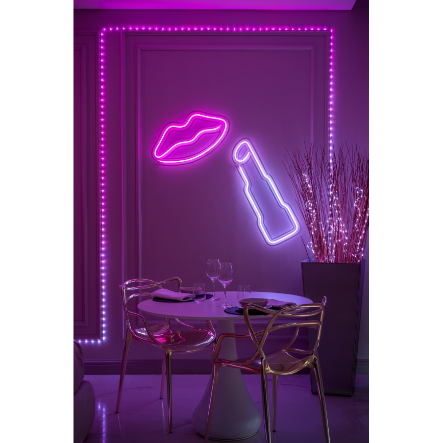 Twinkly - LED RGB ściemnialny łańcuch DOTS 60 diod LED 7 m USB Wi-Fi
