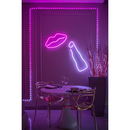 Twinkly - LED RGB Łańcuch świąteczny DOTS 60xLED 7 m USB Wi-Fi