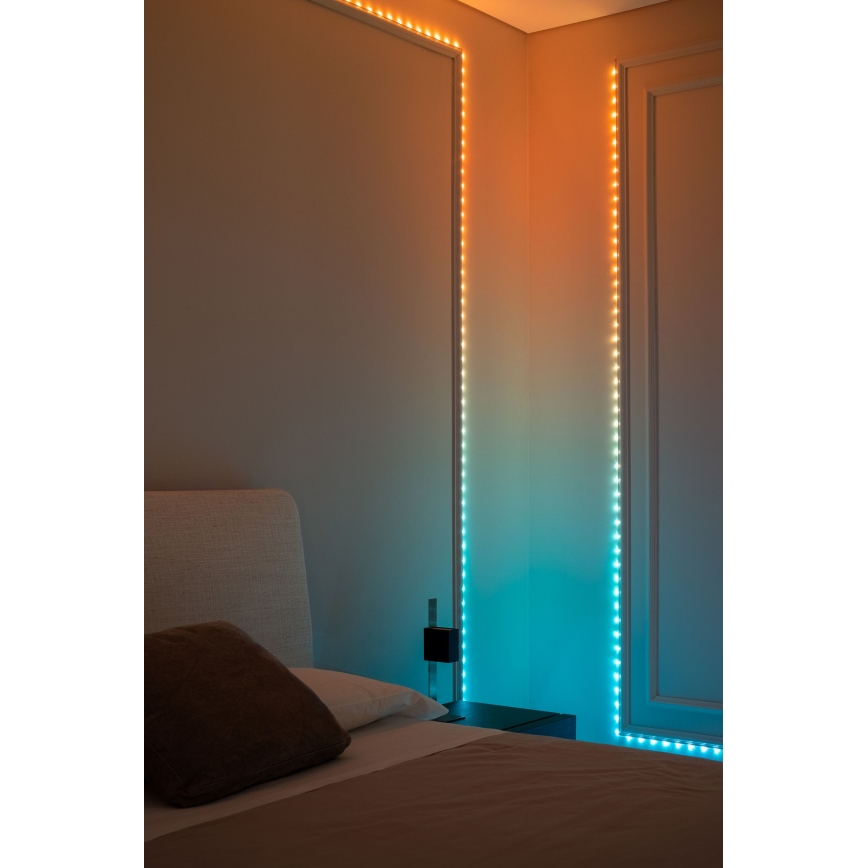 Twinkly - LED RGB Łańcuch świąteczny DOTS 60xLED 7 m USB Wi-Fi