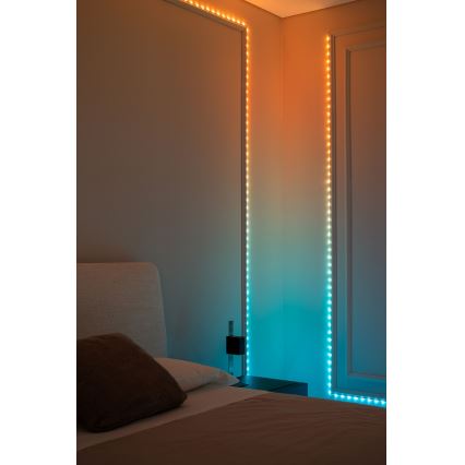 Twinkly - LED RGB ściemnialny łańcuch świąteczny DOTS 60 diod LED 7 m USB Wi-Fi