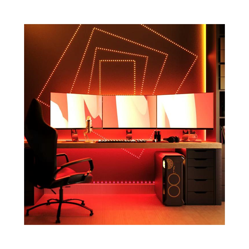 Twinkly - LED RGB zewnętrzna taśma ściemnialna DOTS 200xLED 10 m IP44 WiFi
