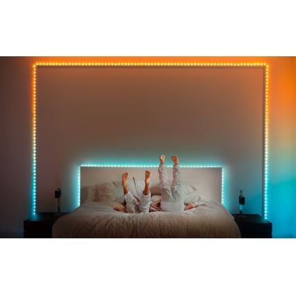 Twinkly - LED RGB zewnętrzna taśma ściemnialna DOTS 200xLED 10 m IP44 Wi-Fi