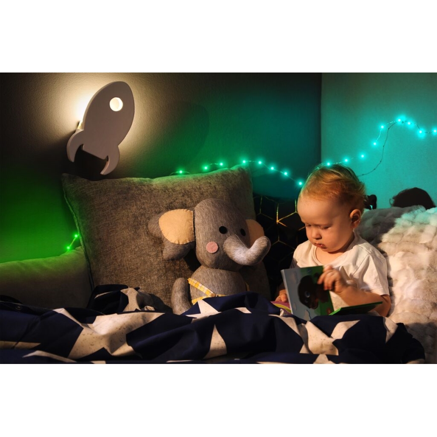 Twinkly - LED RGB zewnętrzna taśma ściemnialna DOTS 400xLED 20 m IP44 Wi-Fi