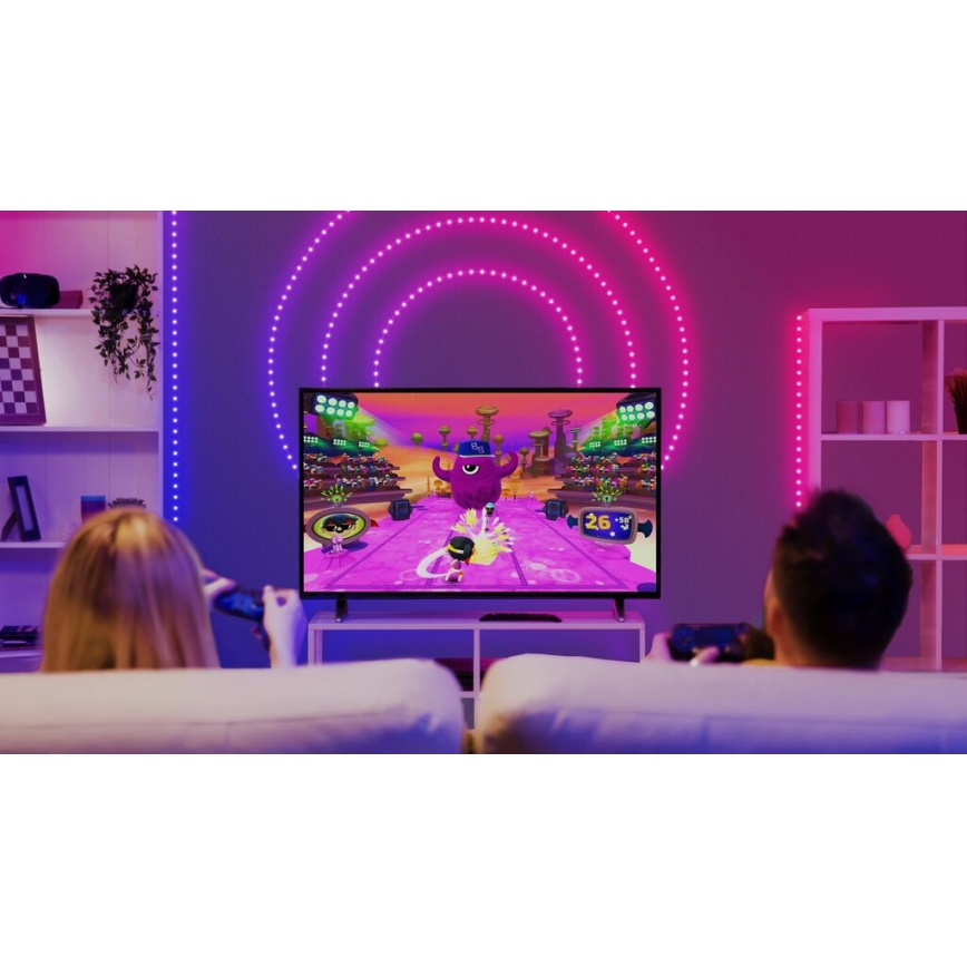 Twinkly - LED RGB zewnętrzna taśma ściemnialna DOTS 400xLED 20 m IP44 Wi-Fi