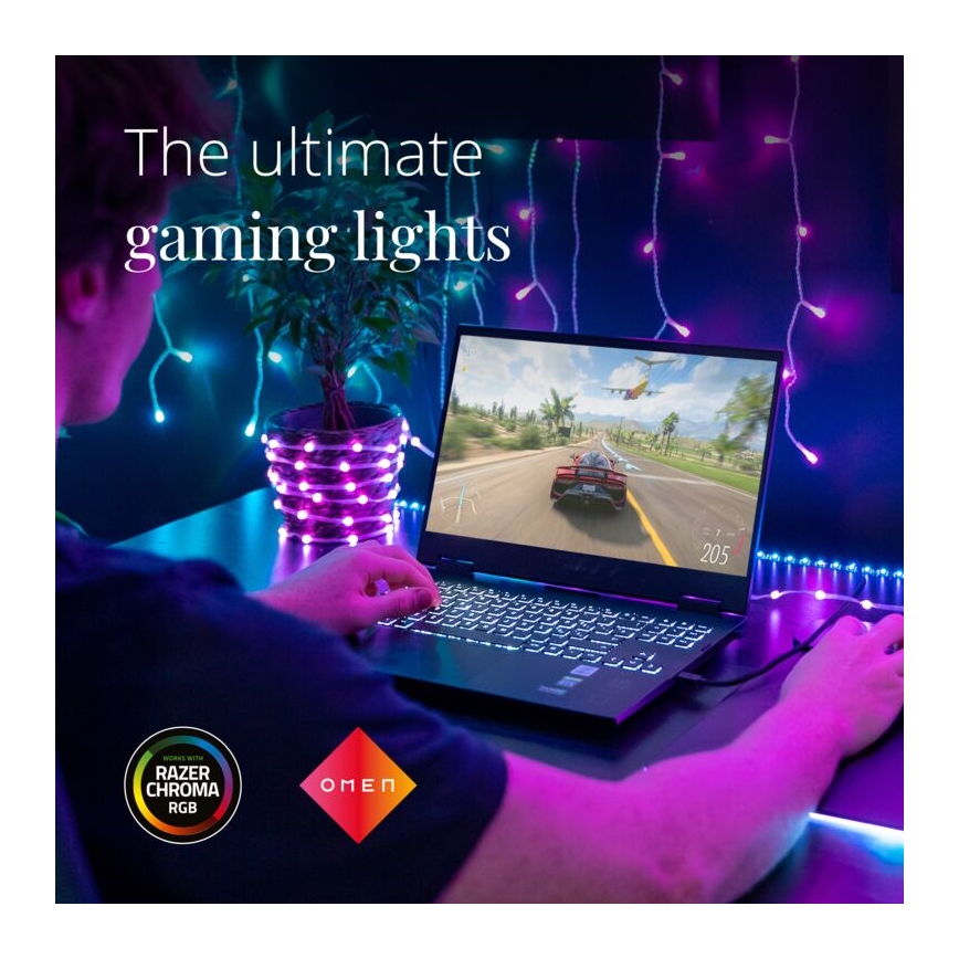 Twinkly - LED RGB zewnętrzna taśma ściemnialna DOTS 400xLED 20 m IP44 Wi-Fi