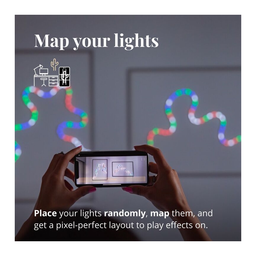 Twinkly - LED RGB Taśma ściemnialna FLEX 200xLED 2 m Wi-Fi