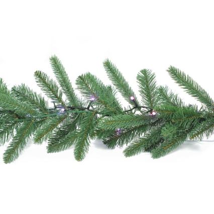 Twinkly - LED RGBW Ściemnialna bożonarodzeniowa dekoracja PRE-LIT GARLAND 50xLED 3,15 m Wi-Fi