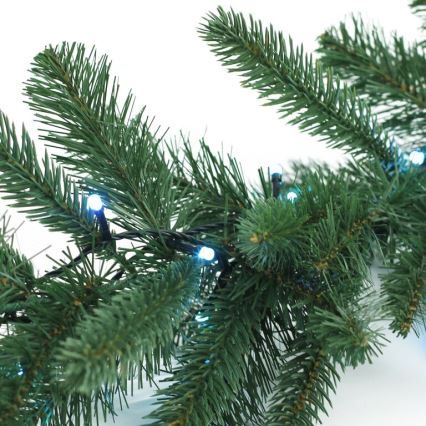 Twinkly - LED RGBW Ściemnialna bożonarodzeniowa dekoracja PRE-LIT GARLAND 50xLED 3,15 m Wi-Fi