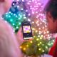 Twinkly - LED RGB Ściemnialny łańcuch bożonarodzeniowy  CANDIES 100xLED 8 m USB Wi-Fi
