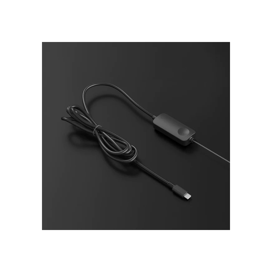 Twinkly - LED RGB ściemnialny łańcuch świetlny CANDIES, 200 diod LED, 14 m, zasilanie USB, Wi‑Fi