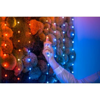 Twinkly - LED RGB Ściemnialny Łańcuch świąteczny CANDIES 100xLED 8 m USB Wi-Fi