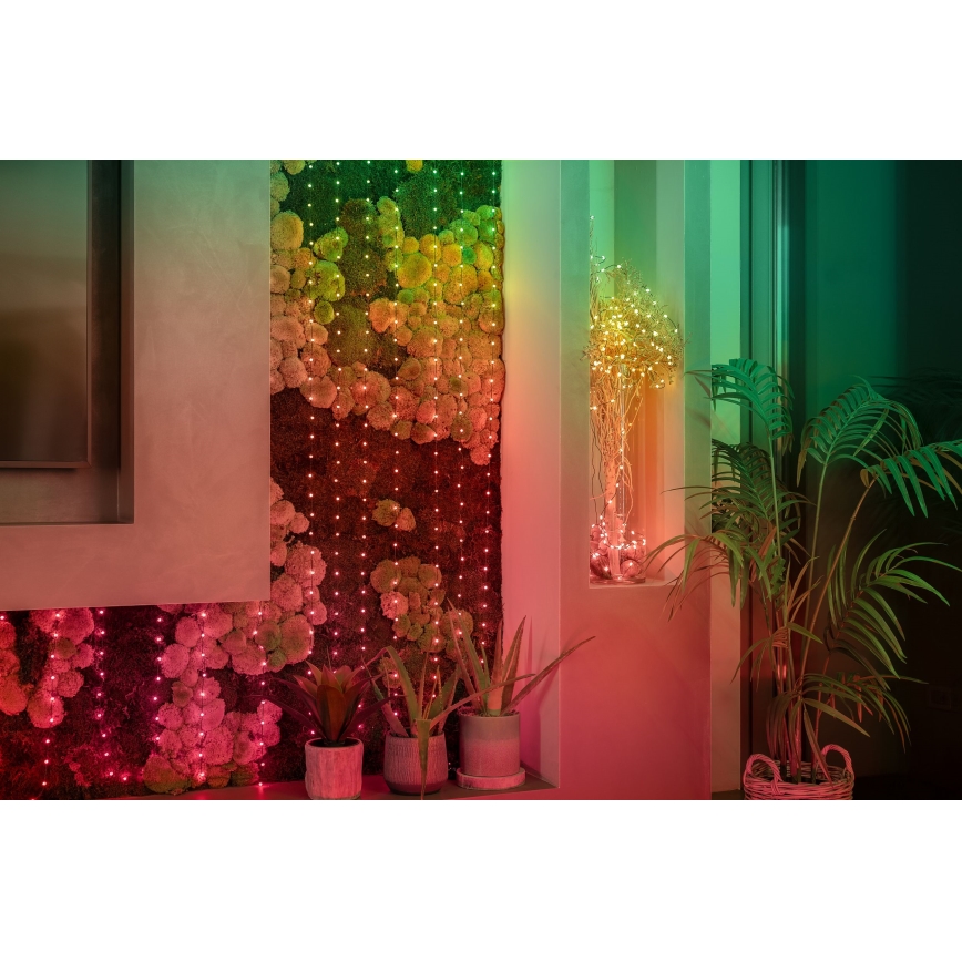 Twinkly - LED RGB Ściemnialny Łańcuch świąteczny CANDIES 100xLED 8 m USB Wi-Fi