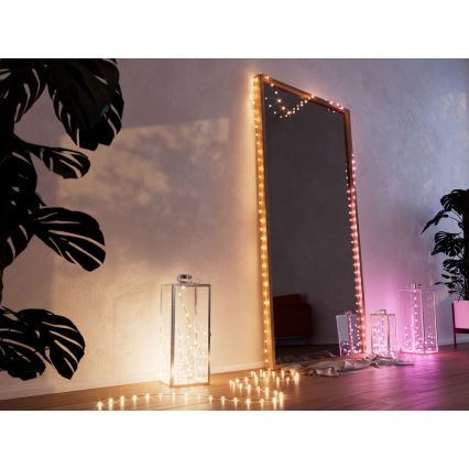 Twinkly - LED RGB Ściemnialny Łańcuch świąteczny CANDIES 100xLED 8 m USB Wi-Fi