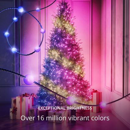 Twinkly - LED RGB Ściemnialny Łańcuch świąteczny CANDIES 100xLED 8 m USB Wi-Fi