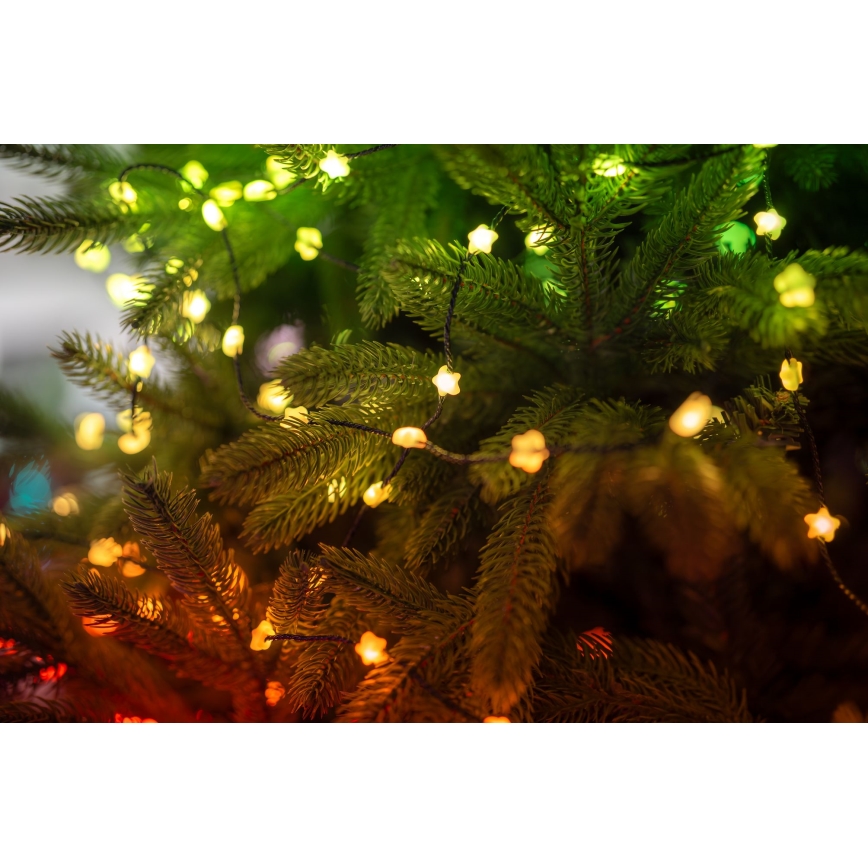 Twinkly - LED RGB ściemnialny łańcuch CANDIES 100 diod LED 8 m USB Wi-Fi