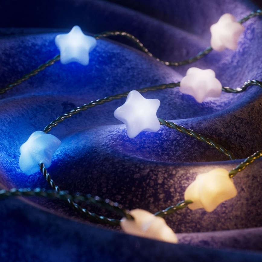 Twinkly - ściemnialny łańcuch świetlny LED RGB CANDIES, 200 diod LED, 14 m, USB, Wi-Fi