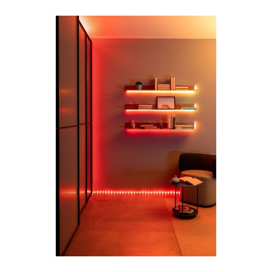 Twinkly - LED RGB Ściemnialna taśma przedłużająca LINE 100xLED 1,5 m Wi-Fi