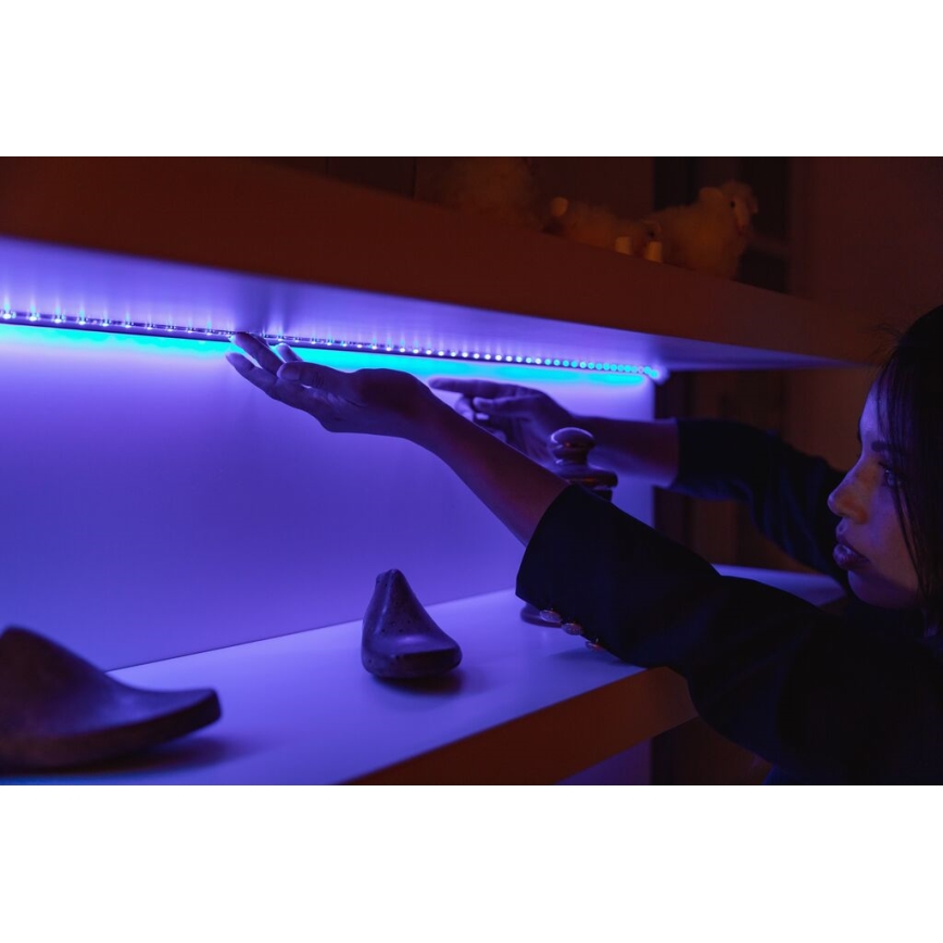 Twinkly - LED RGB Ściemnialna taśma przedłużająca LINE 100xLED 1,5 m Wi-Fi