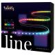 Twinkly - LED RGB Ściemnialna taśma przedłużająca LINE 100xLED 1,5 m Wi-Fi