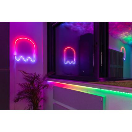 Twinkly - LED RGB Ściemnialna taśma przedłużająca LINE 100xLED 1,5 m Wi-Fi