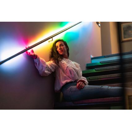 Twinkly - LED RGB Ściemnialna taśma przedłużająca LINE 100xLED 1,5 m Wi-Fi